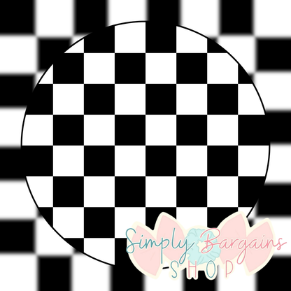 Black & White Checkered