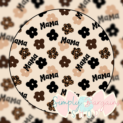Mama Cheetah Floral