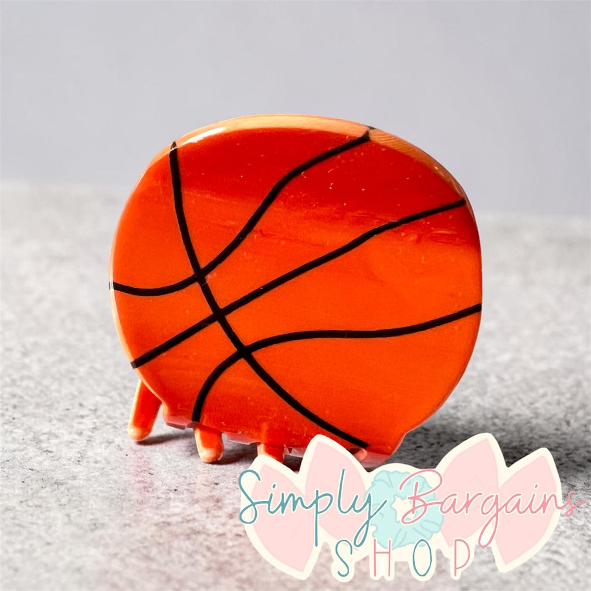 Basketball Claw Clip
