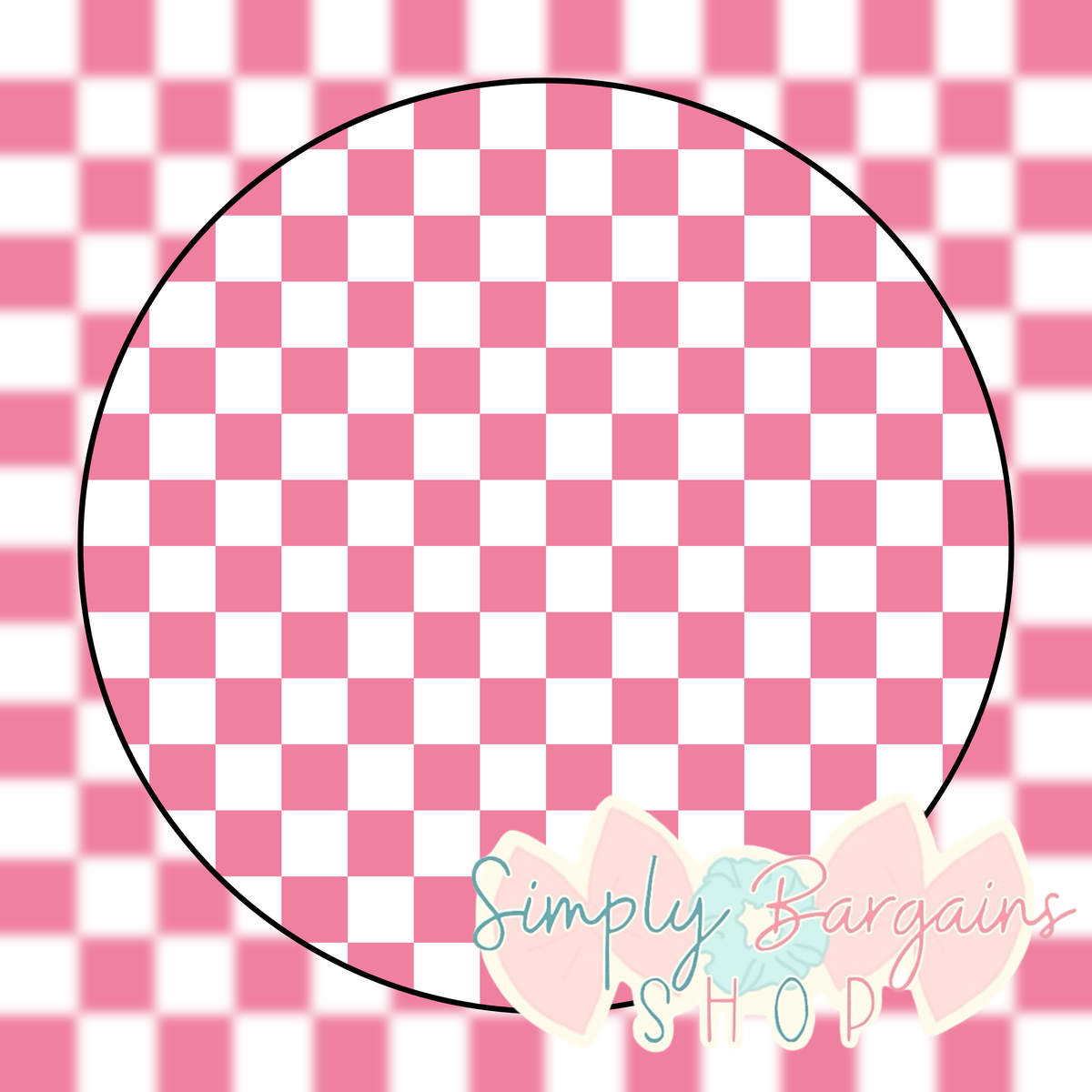 Pink Checkered