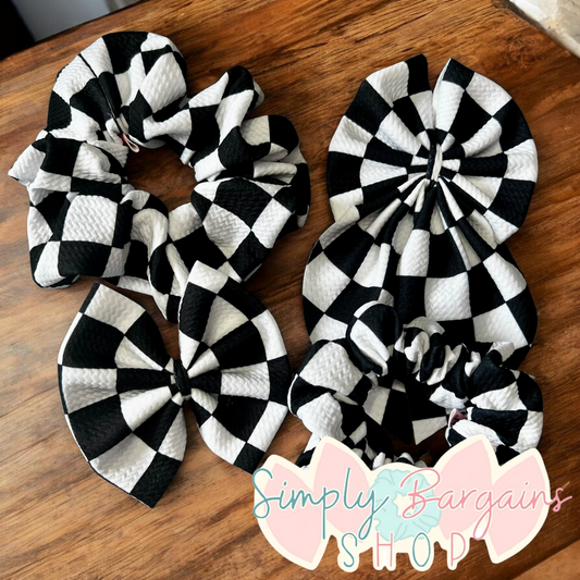 Black & White Checkered